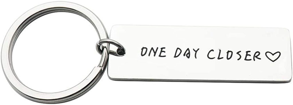 Huiuy “One Day Closer” Keychain