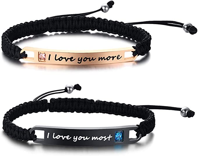 Personalized matching bracelets