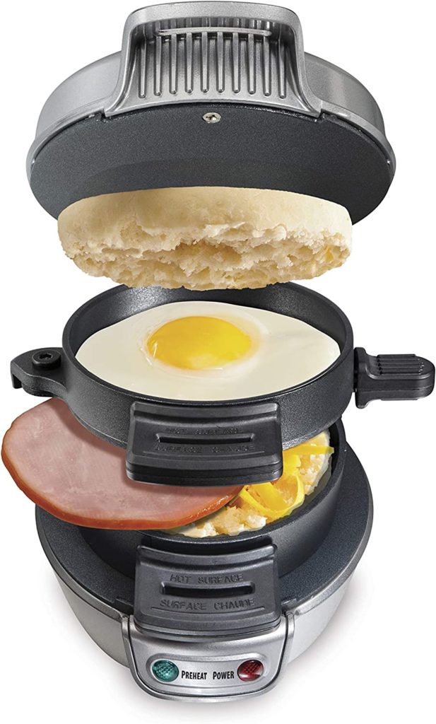 HAMILTON BEACH BREAKFAST SANDWICH MAKER