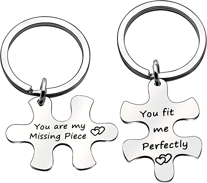 PUZZLE PIECE KEYCHAIN